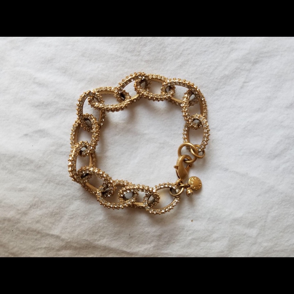 J.Crew Mini Micropave Crystal Bracelet